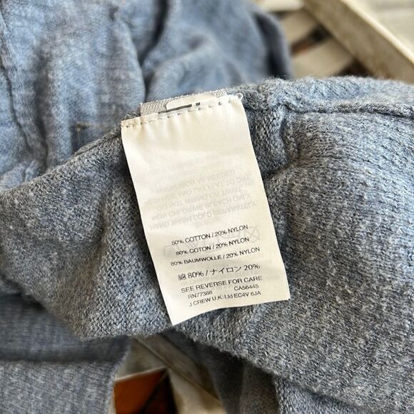 Madewell Ryder Heather Blue Cardigan Top Shirt Sweater Oversized Small - Picture 7 of 7